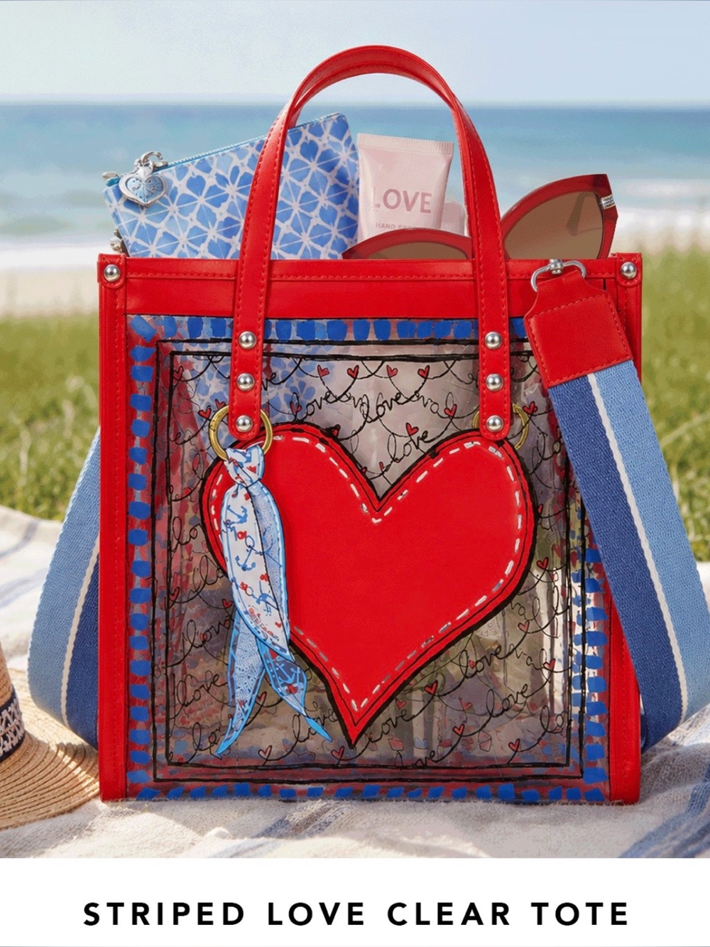 Brighton  Love Clear Tote